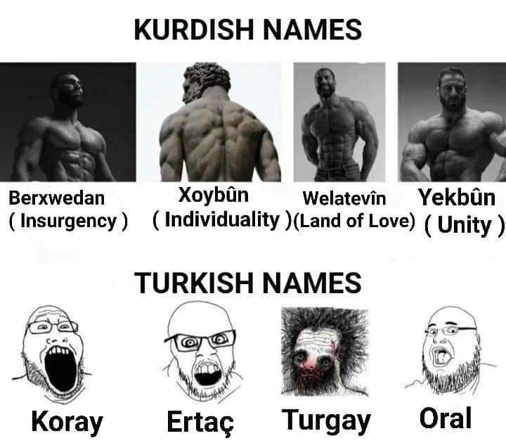 navên kurdî vs navêm tirkî